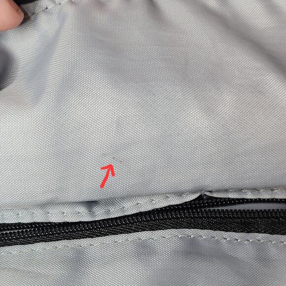 IHKWIP Black Purse Travel Bag Tote Crossbody Strap Zipper Pockets Organizer - Picture 12 of 14